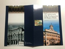 2011 Poste Italiane Folder Filatelico 150 Proclamazione del Regno d' Italia