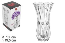 Vaso 18cm In Vetro Trasparente