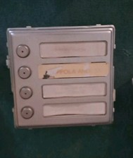 Urmet 1145/14 Modulo Pulsanti . 4 Pulsanti