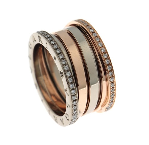 Anello bvlgari zero1 - 4, fasce