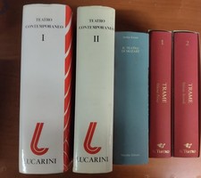 TEATRO ---  5 LIBRI "TEATRO