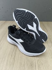  Scarpe Sneakers DONNA Diadora Running Jogging EAGLE 8 W Nero Bianco 