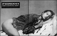 FIORUCCI Jeans Originale 1987 Vintage Rara Stampa Pubblicità 2 Pagine!!
