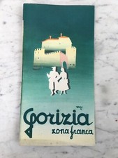 GUIDA TURISTICA GORIZIA ZONA FRANCA 1949 VECCHIA BROCHURE
