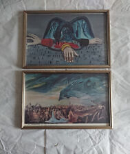 Giuliano Ottaviani stampe d'arte firmate "Il Condor" "La Tempesta" incorniciate