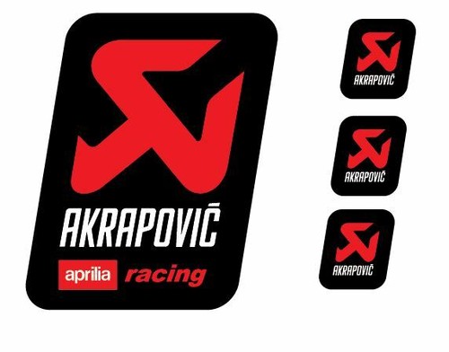 Adesivo sticker akrapovic - 4,