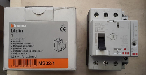 Bticino ms32 salvamotore - -,