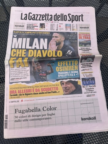 Giornale calcio gennaio 2023 - giornale, 9