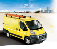 Barre portatutto in alluminio per tetto furgone