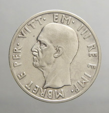 REGNO D'ITALIA ALBANIA VITTORIO EMANUELE III 5 LEK 1939  MAGNIFICA