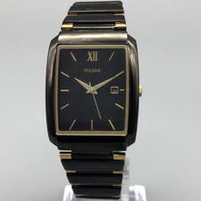 Pulsar Watch Mens 28mm Black