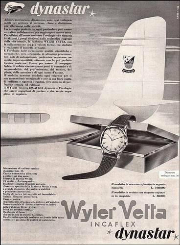 Pubblicita 1957 wyler vetta - pubblicita',