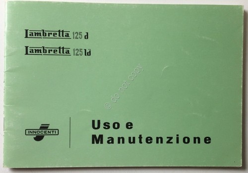 Lambretta 125d 125ld - lambretta, e