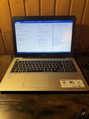 Notebook asus x555u intel - notebook,