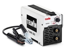Saldatrice inverter saldatura elettrodo MMA TELWIN T-ARC 150 con accessori