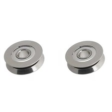 2pcs puleggia scanalatura u - scanalatura,