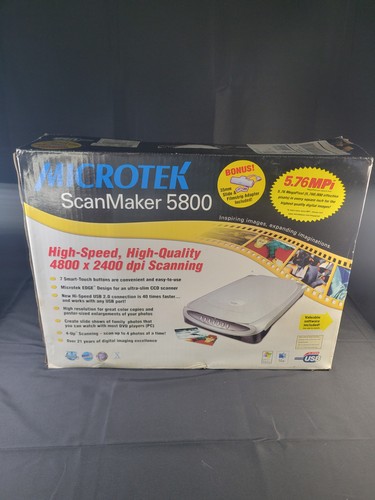 Microtek scanmaker 5800 - scanmaker,