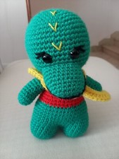 Draghetto Peluche Uncinetto Amigurumi cm.22