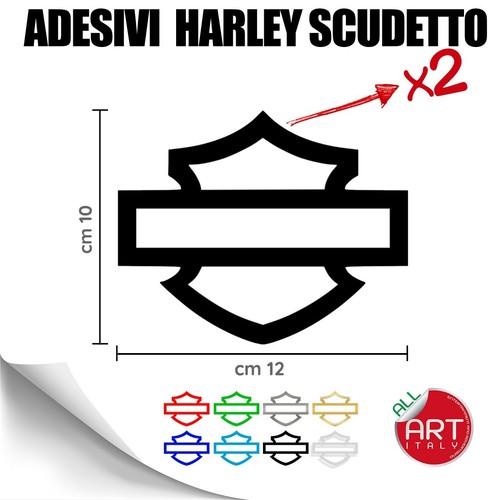 Coppia adesivi harley davidson - coppia,