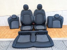 sedili pelle stoffa Black Pearl Carbon Leather MINI F56 3 porte ORIGINALI