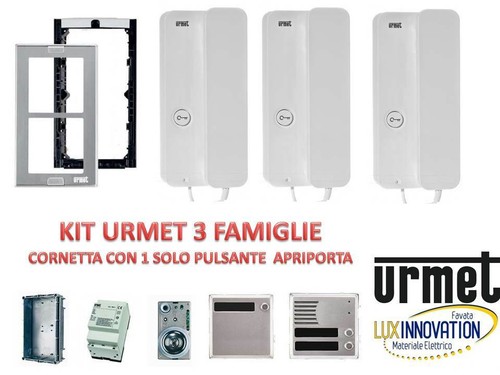 Citofono urmet famiglie kit - urmet,