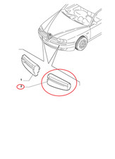 FRONT BUMPER PAD ALFA ROMEO