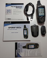 Garmin GPSmap 60CSx + clip da cintura + manuale + cavo + SW anche per GEOCACHiNG