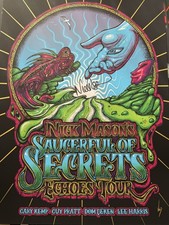 NICK MASON POSTER FIRMATO