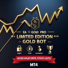 🚨 [EDIZIONE LIMITATA] EA GOLD PRO 🏆 – Bot Forex Oro (XAU/USD) – Solo 5 Pezzi!