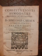 1648  CONSTITUTIONES SYNODALES