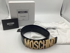 CINTURA LOGO MOSCHINO NUOVA