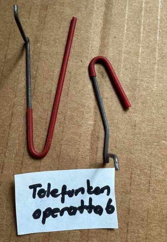 Telefunken operette aste - 6,