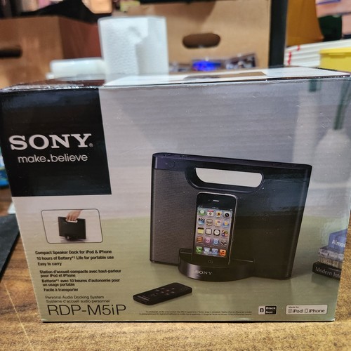 Sony rdp m5ip ipod - ipod, dock