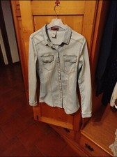 Camicia in jeans donna manica lunga ANDREA MORANDO