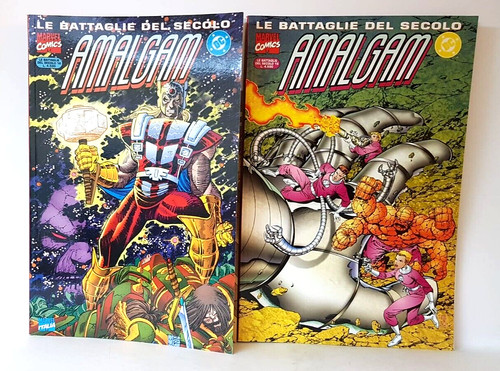 Amalgam dc marvel - -,