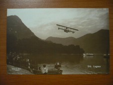 SVIZZERA - CANTONE TICINO - LUGANO - LAGO DI LUGANO - IDROVOLANTE - FOTOGRAFICA