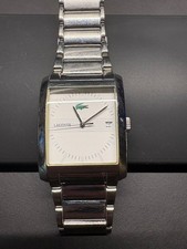 lacoste mens stainless steel