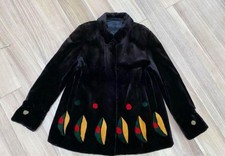 Cappotto svasato visone