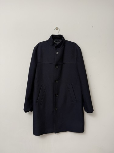 Cappotto uomo zara blu navy - cappotto,
