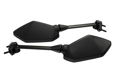 Coppia specchietti neri