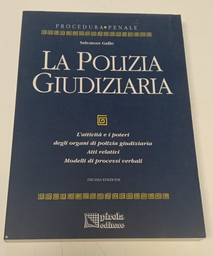 Polizia giudiziaria - la,