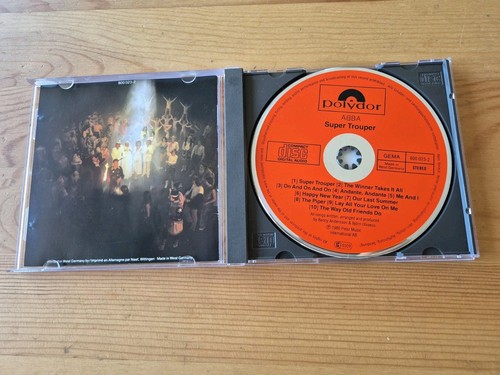 Abba super trouper - trouper, red