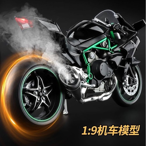 Modellino moto con - fumo, e