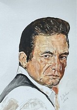 Dipinto ritratto originale di