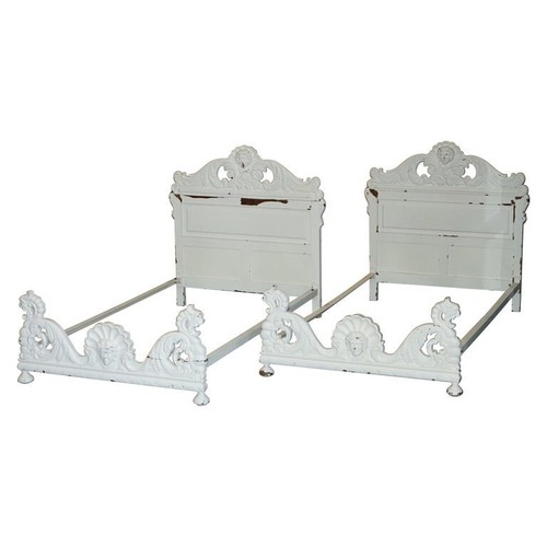 Coppia cornici letto olmo - letto,