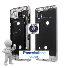 SCOCCA MIDDLE FRAME CORNICE LATERALE per SAMSUNG GALAXY J7 2016 J710F SILVER