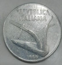 MONETA RARA DA 10 LIRE DEL