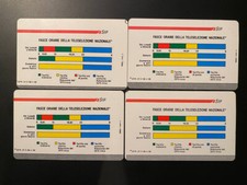 SCHEDE TELEFONICHE SERIE FASCE