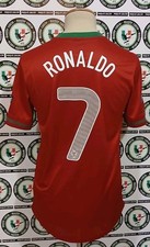 RONALDO EURO 2012 PORTUGAL SHIRT MAGLIA CALCIO FOOTBALL SOCCER CAMISETA TRIKOT