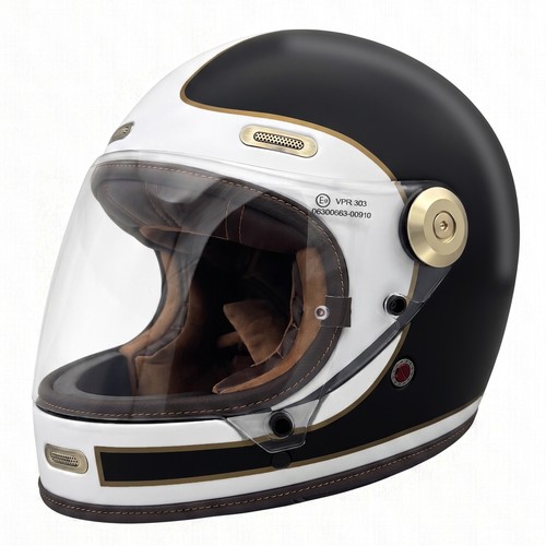 Vintage casco moto integral - vintage,